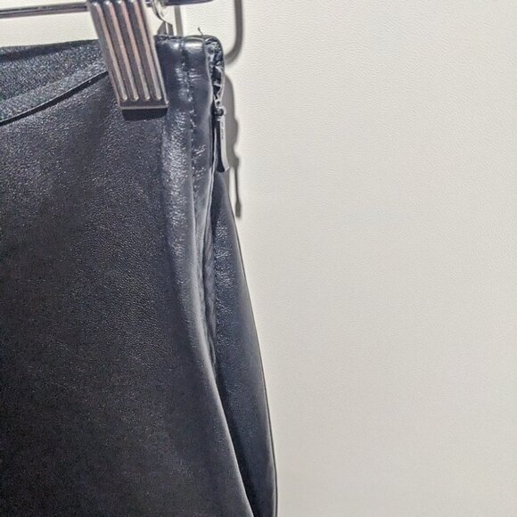 FREE People | Lana Vegan Leather Legging in Black - Picture 5 of 13